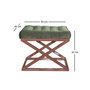 Atelier Del Sofa Puff Cobre y Verde